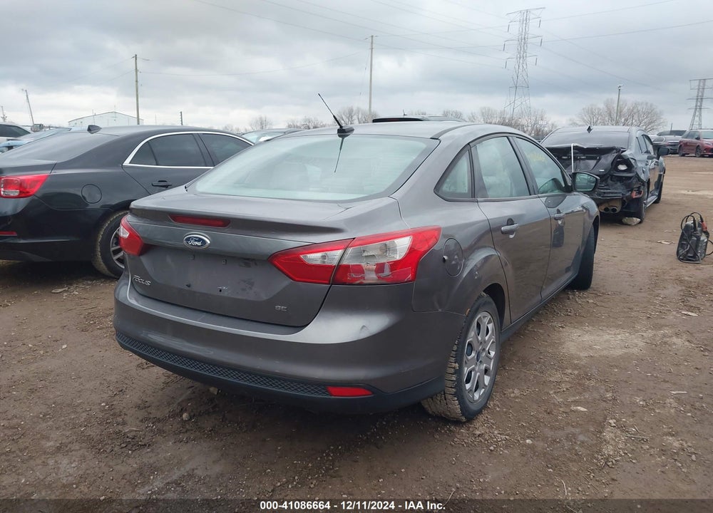 2012 FORD FOCUS SE VIN: 1FAHP3F27CL248926