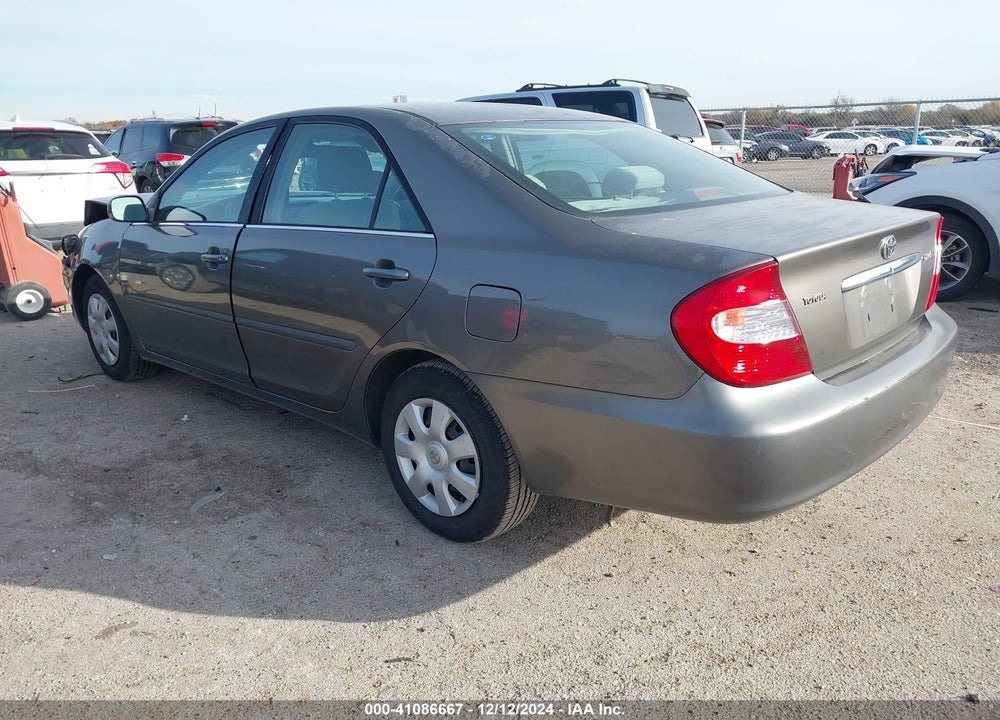 2004 TOYOTA CAMRY LE VIN: 4T1BE32K94U850164