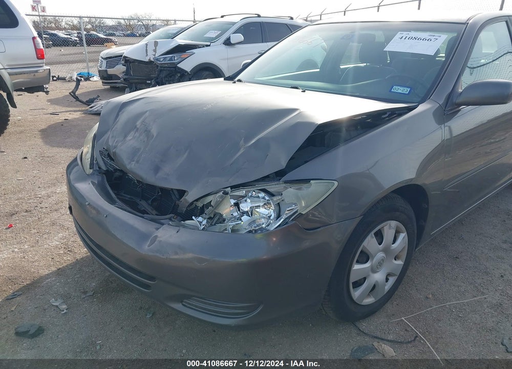 2004 TOYOTA CAMRY LE VIN: 4T1BE32K94U850164