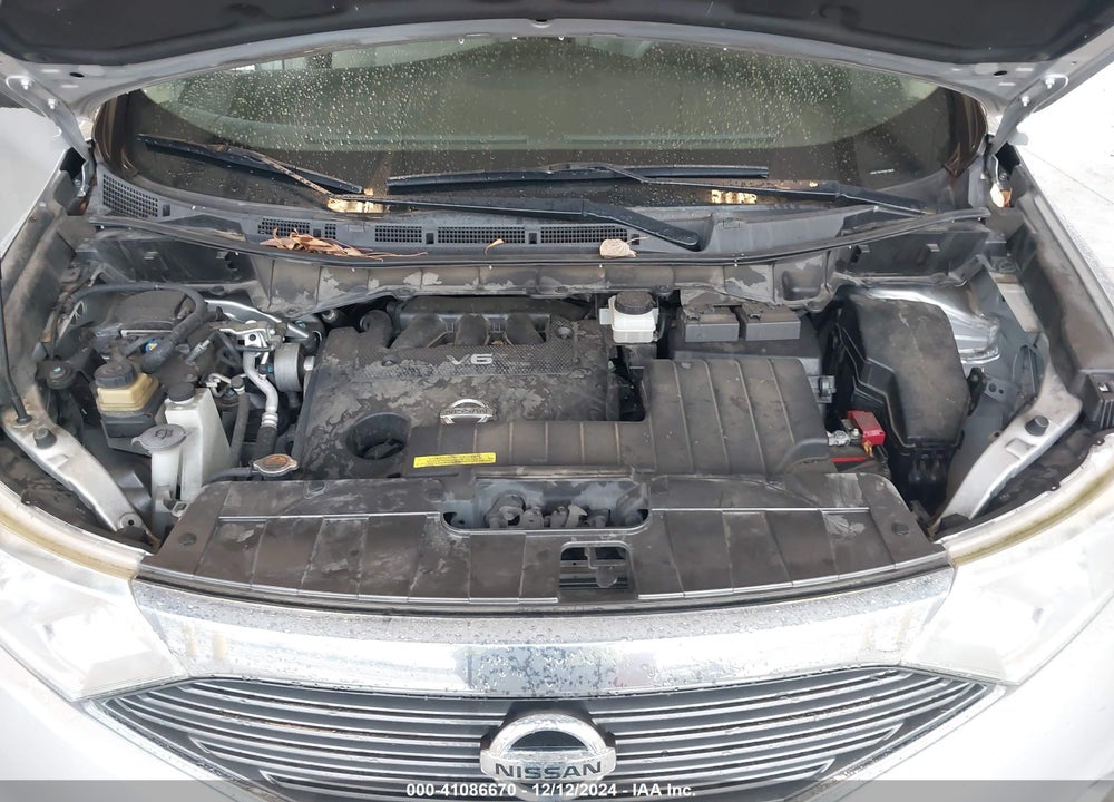 2011 NISSAN QUEST S VIN: JN8AE2KP4B9012909