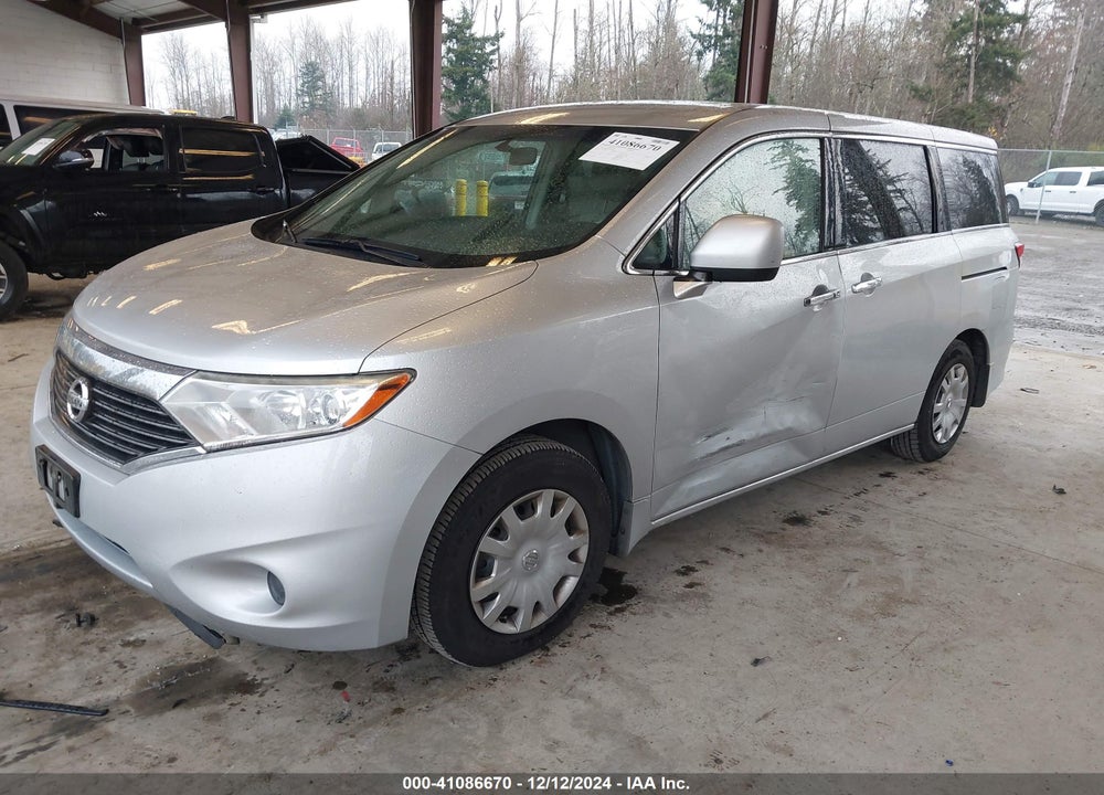 2011 NISSAN QUEST S VIN: JN8AE2KP4B9012909