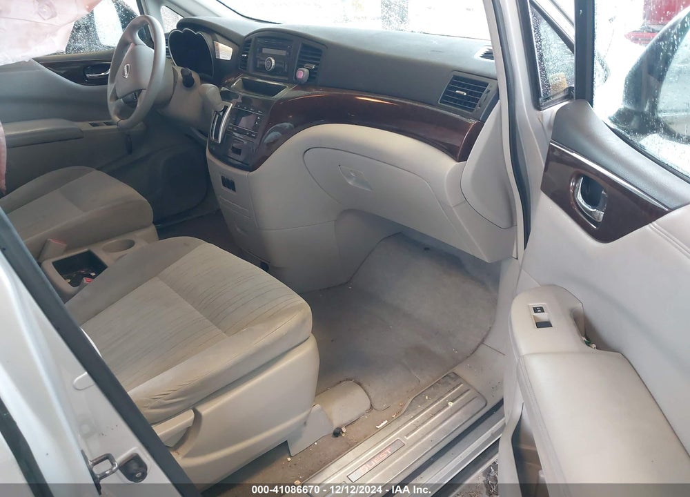 2011 NISSAN QUEST S VIN: JN8AE2KP4B9012909