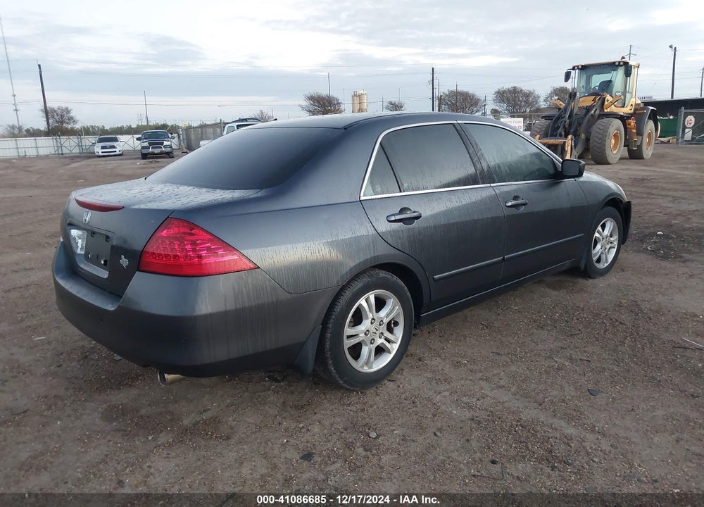 2007 HONDA ACCORD VIN: 1HGCM56767A219862