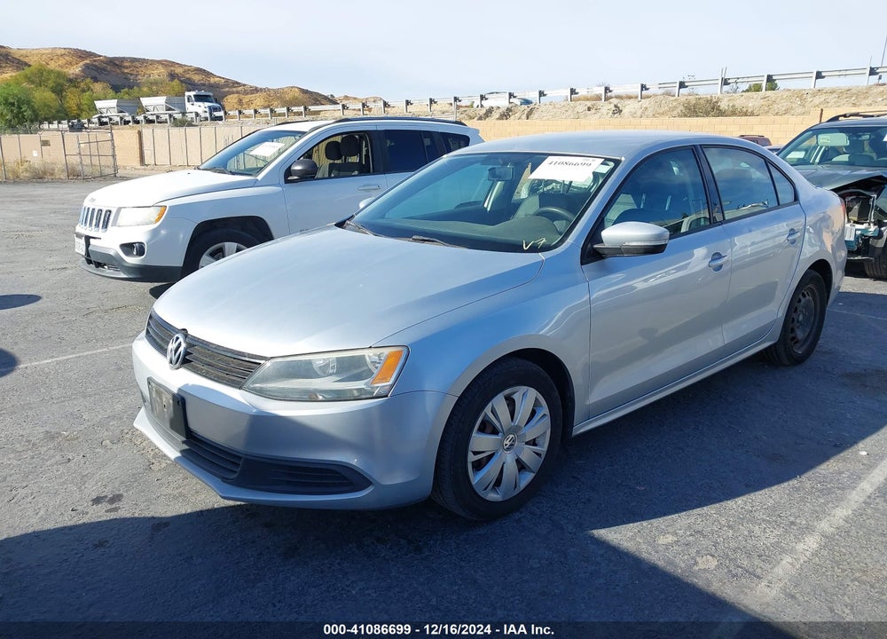 2012 VOLKSWAGEN JETTA 2.5L SE VIN: 3VWDP7AJ6CM452157
