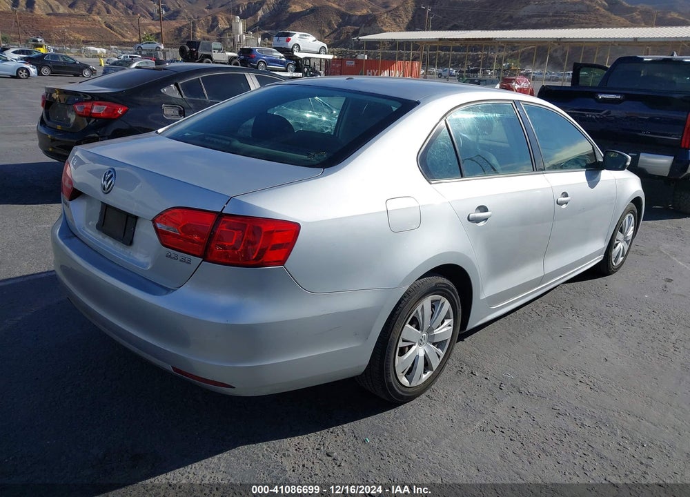 2012 VOLKSWAGEN JETTA 2.5L SE VIN: 3VWDP7AJ6CM452157