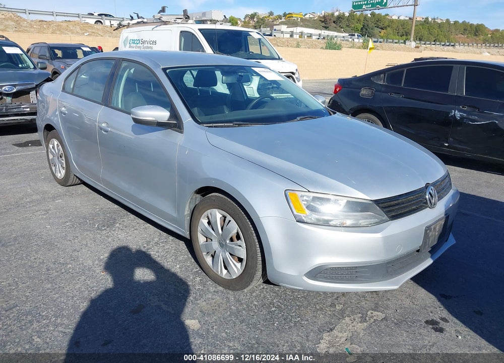 2012 VOLKSWAGEN JETTA 2.5L SE VIN: 3VWDP7AJ6CM452157