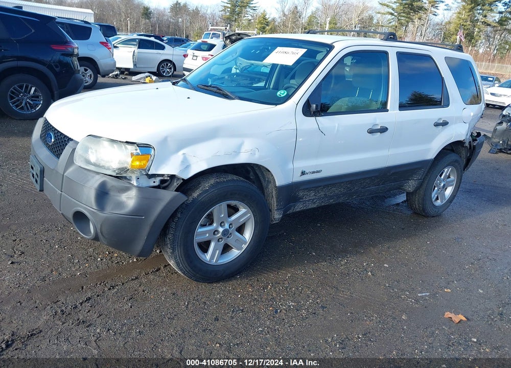 2006 FORD ESCAPE HYBRID VIN: 1FMYU95H96KC73568