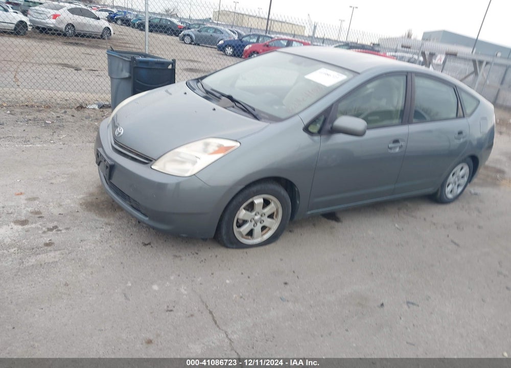 2005 TOYOTA PRIUS VIN: JTDKB20U453117815