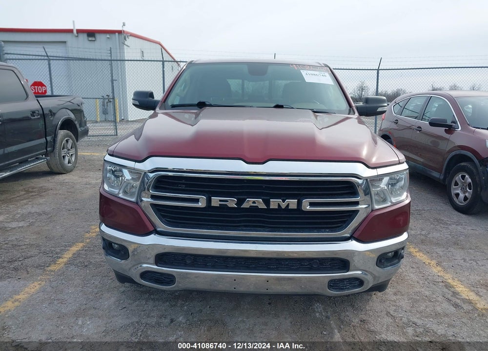 2020 RAM 1500 BIG HORN 4X4 5'7 BOX VIN: 1C6RRFFG1LN289439
