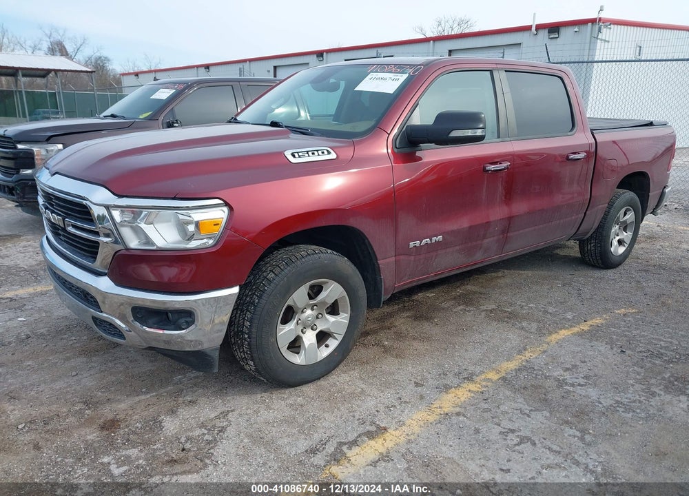 2020 RAM 1500 BIG HORN 4X4 5'7 BOX VIN: 1C6RRFFG1LN289439