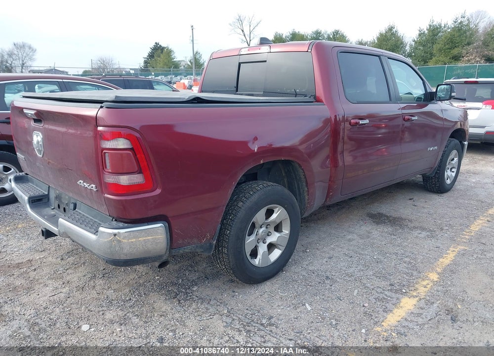 2020 RAM 1500 BIG HORN 4X4 5'7 BOX VIN: 1C6RRFFG1LN289439