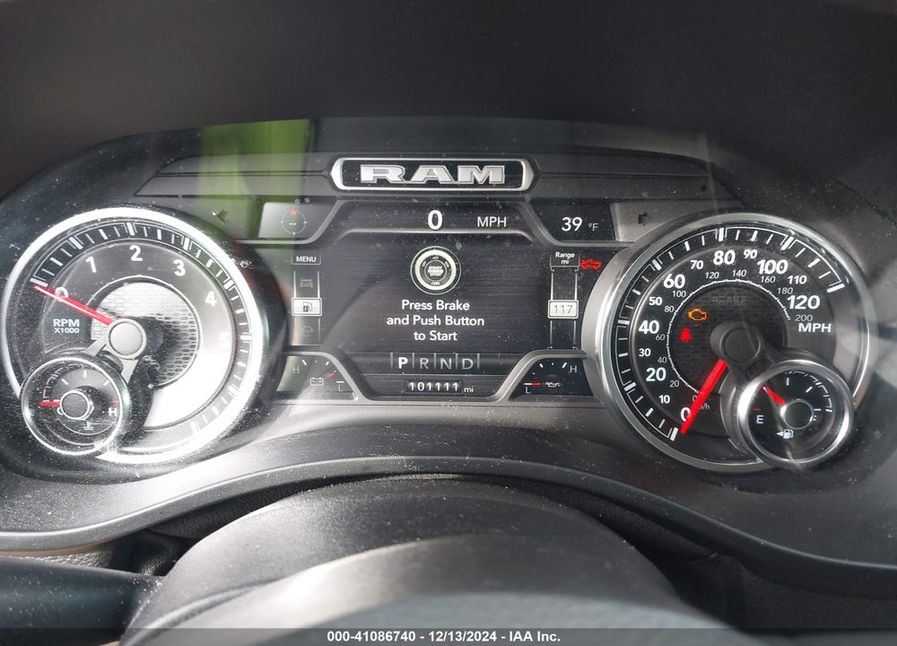 2020 RAM 1500 BIG HORN 4X4 5'7 BOX VIN: 1C6RRFFG1LN289439