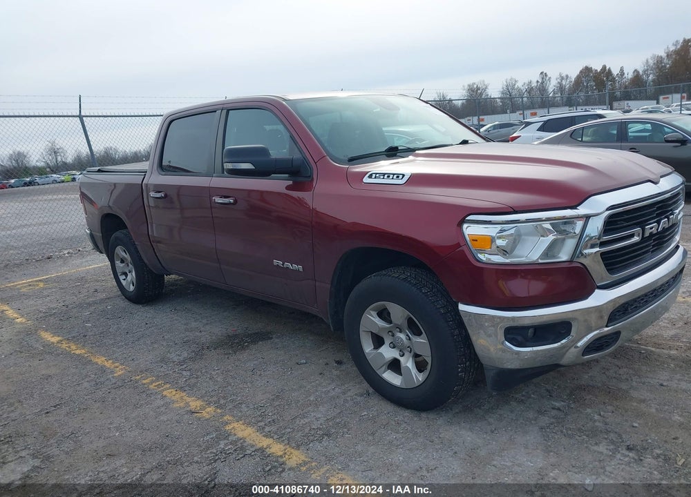 2020 RAM 1500 BIG HORN 4X4 5'7 BOX VIN: 1C6RRFFG1LN289439
