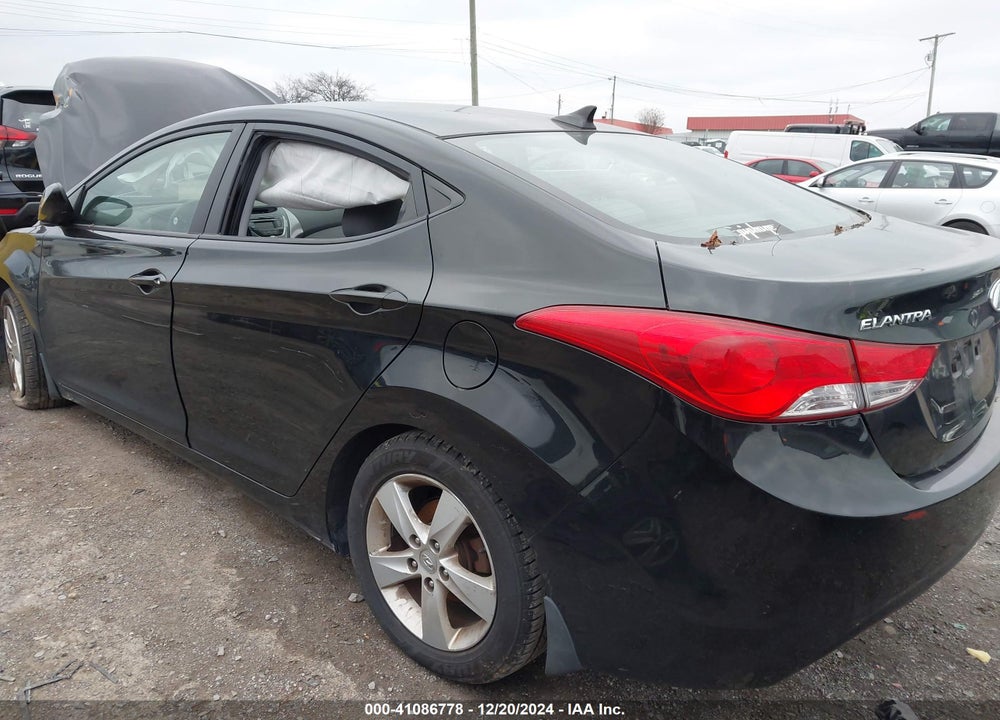 2013 HYUNDAI ELANTRA GLS VIN: 5NPDH4AE5DH175168