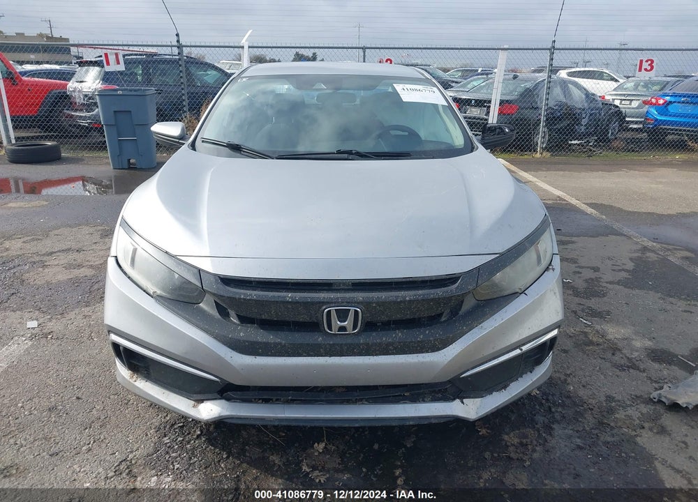 2019 HONDA CIVIC LX VIN: 19XFC2F66KE022037