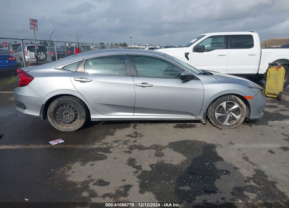 2019 HONDA CIVIC LX VIN: 19XFC2F66KE022037