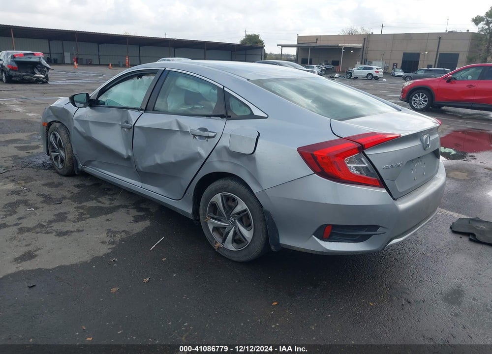 2019 HONDA CIVIC LX VIN: 19XFC2F66KE022037