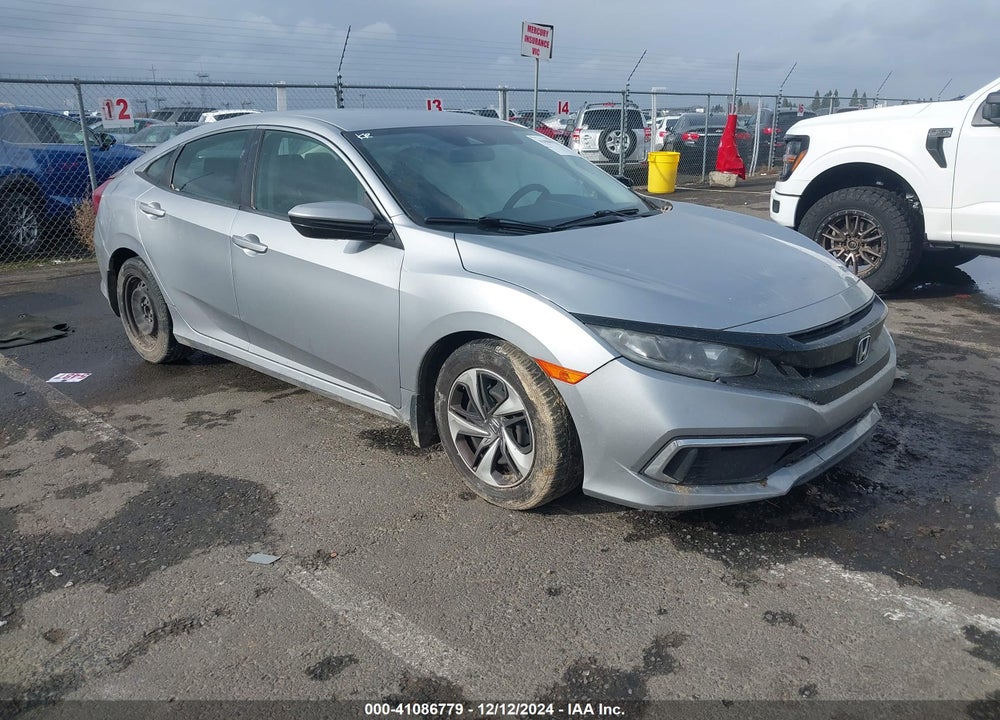 2019 HONDA CIVIC LX VIN: 19XFC2F66KE022037
