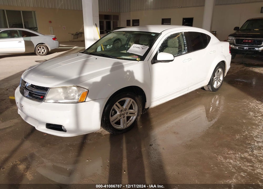 2013 DODGE AVENGER VIN: 1C3CDZCGXDN709126