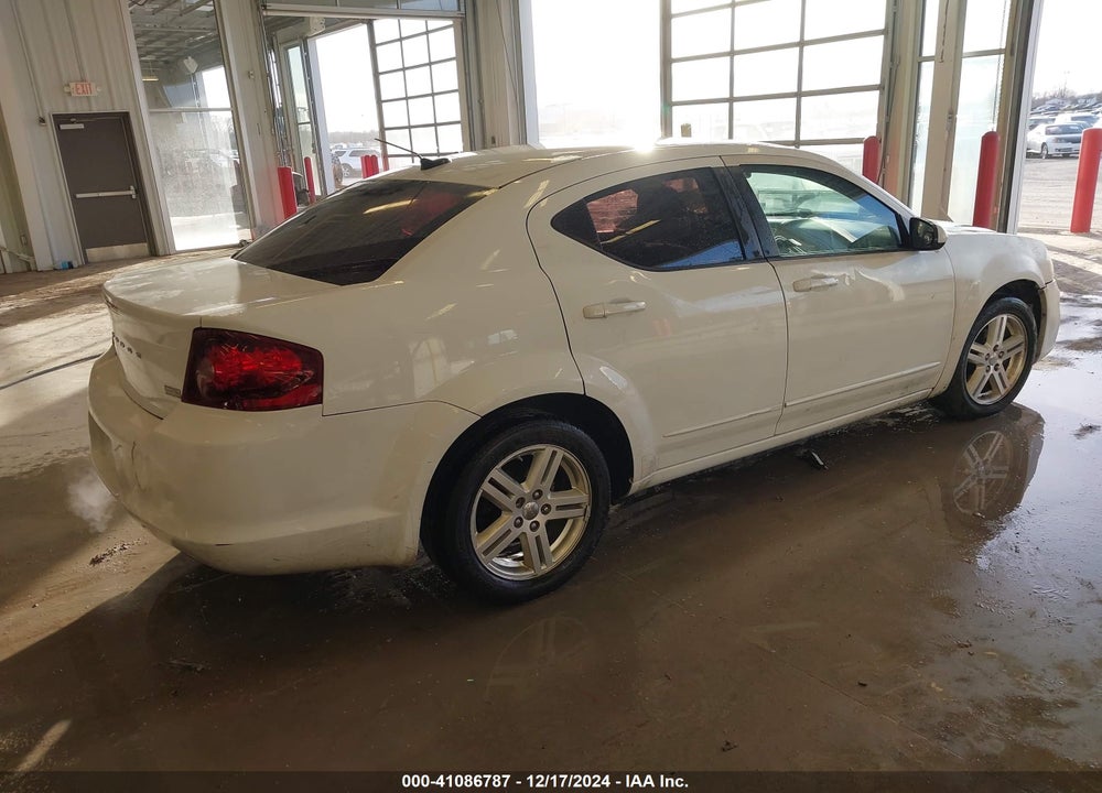 2013 DODGE AVENGER VIN: 1C3CDZCGXDN709126