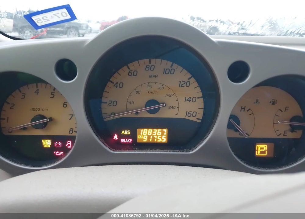2005 NISSAN MURANO S VIN: JN8AZ08T75W314830