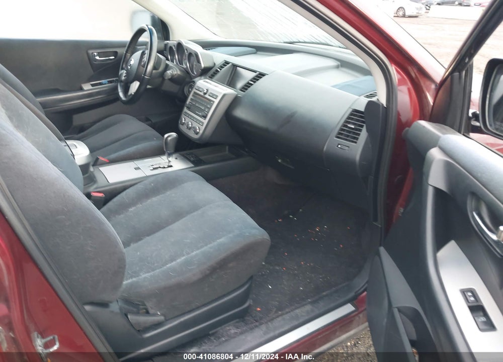 2007 NISSAN MURANO S VIN: JN8AZ08W97W659502