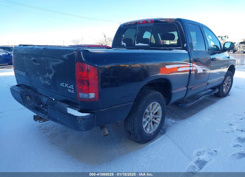 2004 DODGE RAM 1500 SLT/LARAMIE VIN: 1D7HU18D84S756700