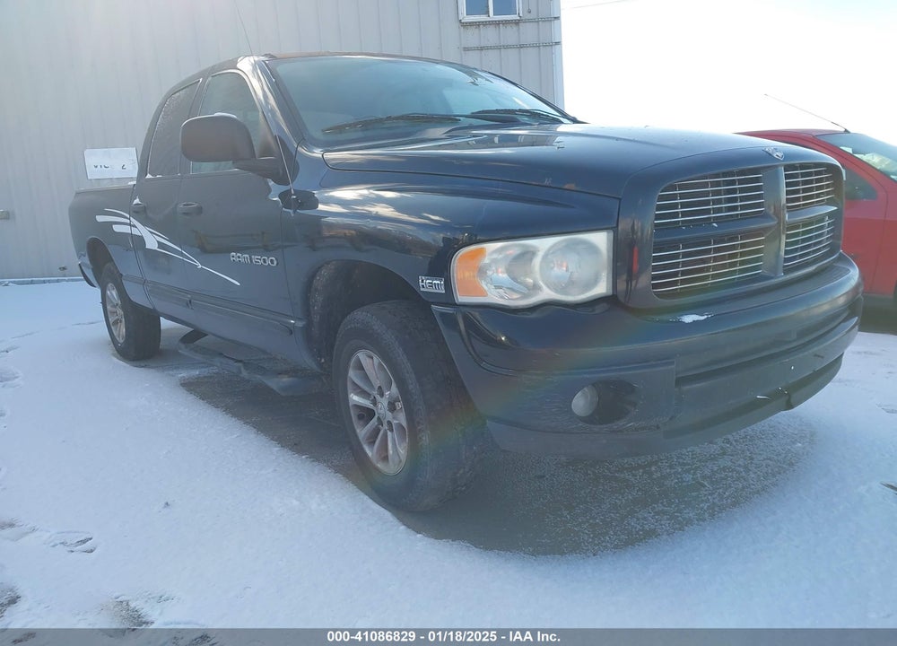 2004 DODGE RAM 1500 SLT/LARAMIE VIN: 1D7HU18D84S756700