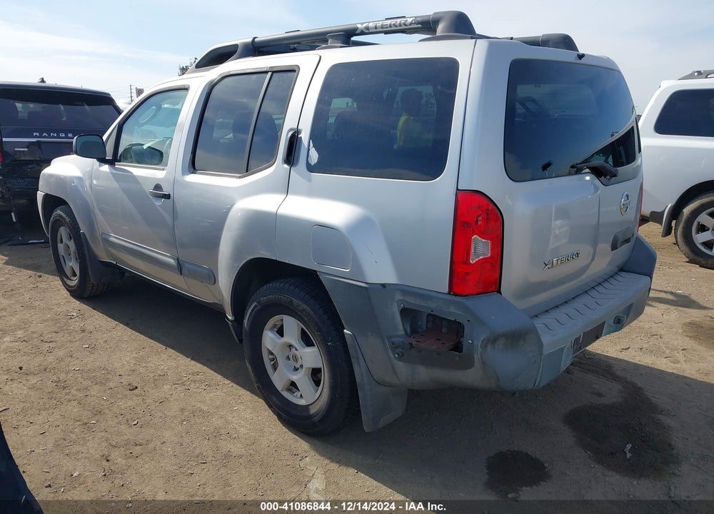 2005 NISSAN XTERRA S VIN: 5N1AN08U85C613028