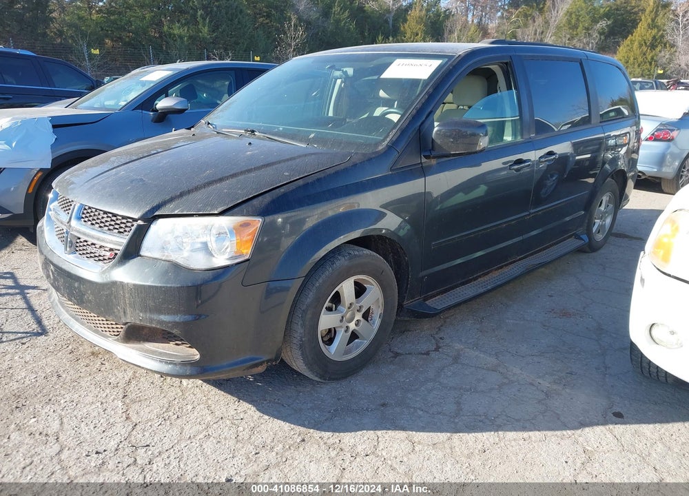 2012 DODGE GRAND CARAVAN SXT VIN: 2C4RDGCG1CR398696
