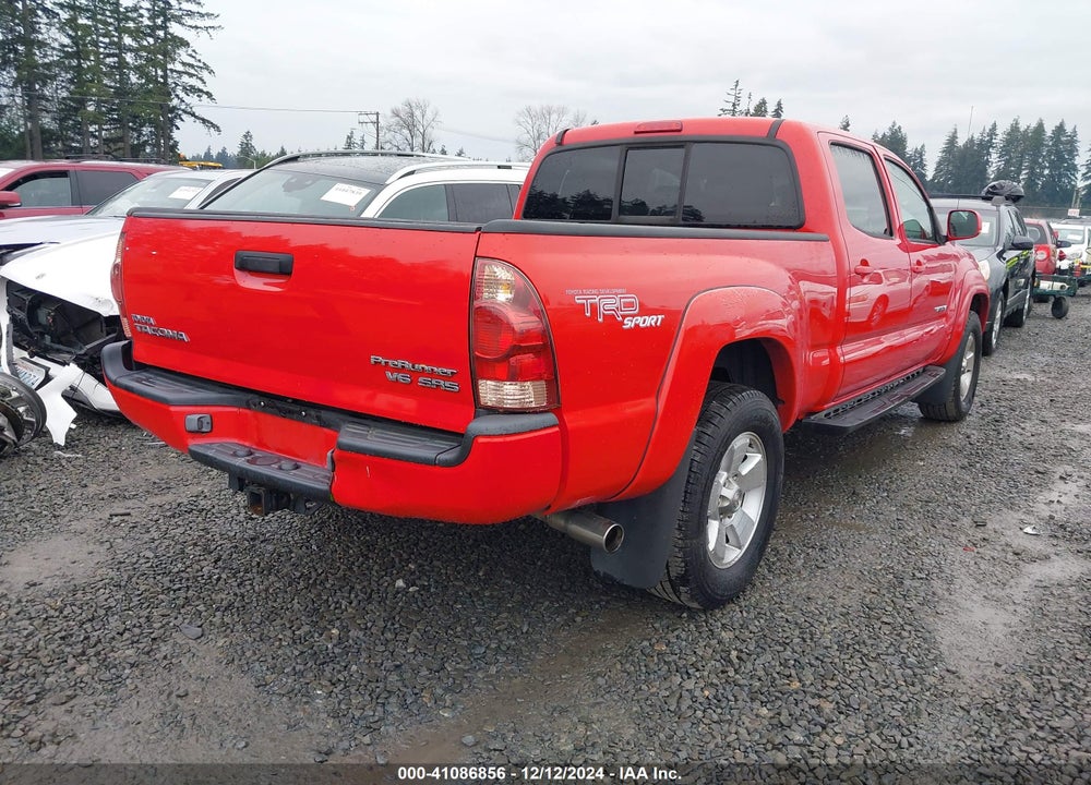 2005 TOYOTA TACOMA DBL CAB PRERUNNER LNG BED VIN: 5TEKU72N35Z053121