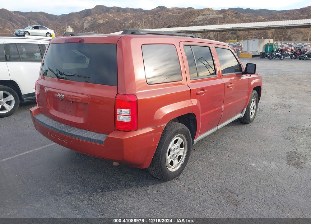2010 JEEP PATRIOT SPORT VIN: 1J4NT2GA3AD594269