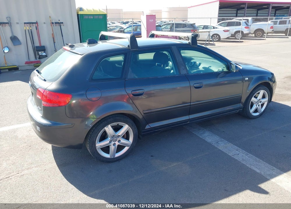 2006 AUDI A3 2.0T VIN: WAUHF78P46A180448