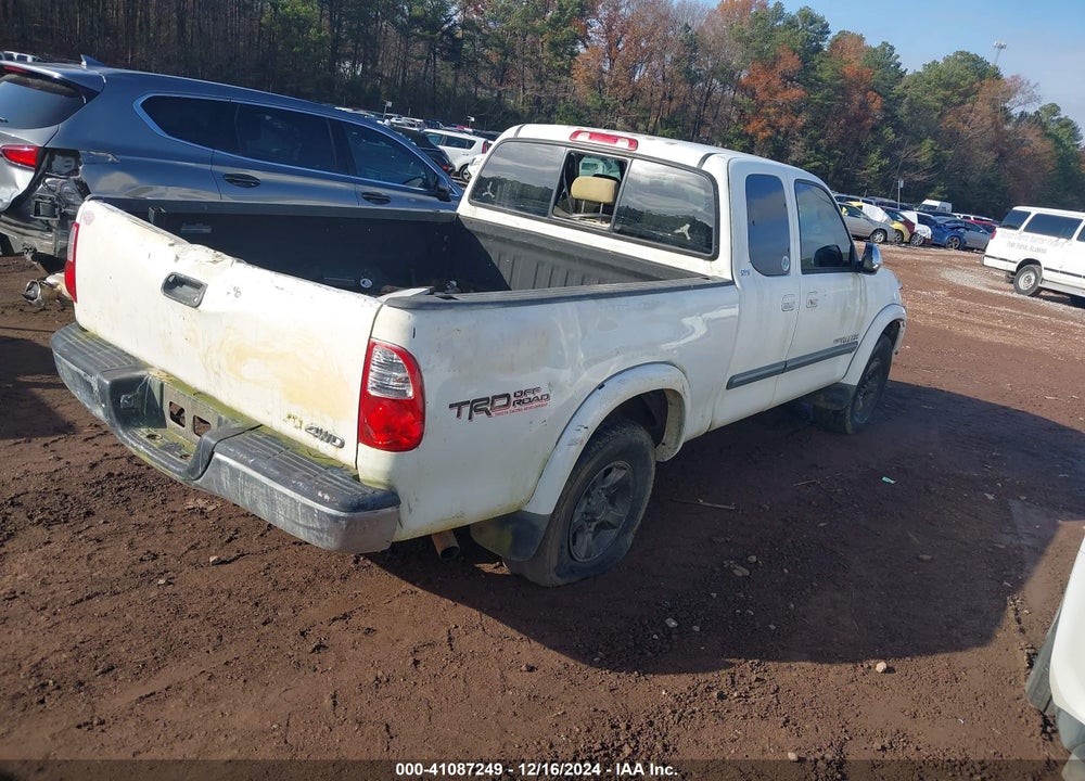 2006 TOYOTA TUNDRA SR5 V8 VIN: 5TBBT44146S478947