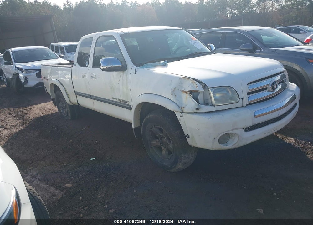2006 TOYOTA TUNDRA SR5 V8 VIN: 5TBBT44146S478947