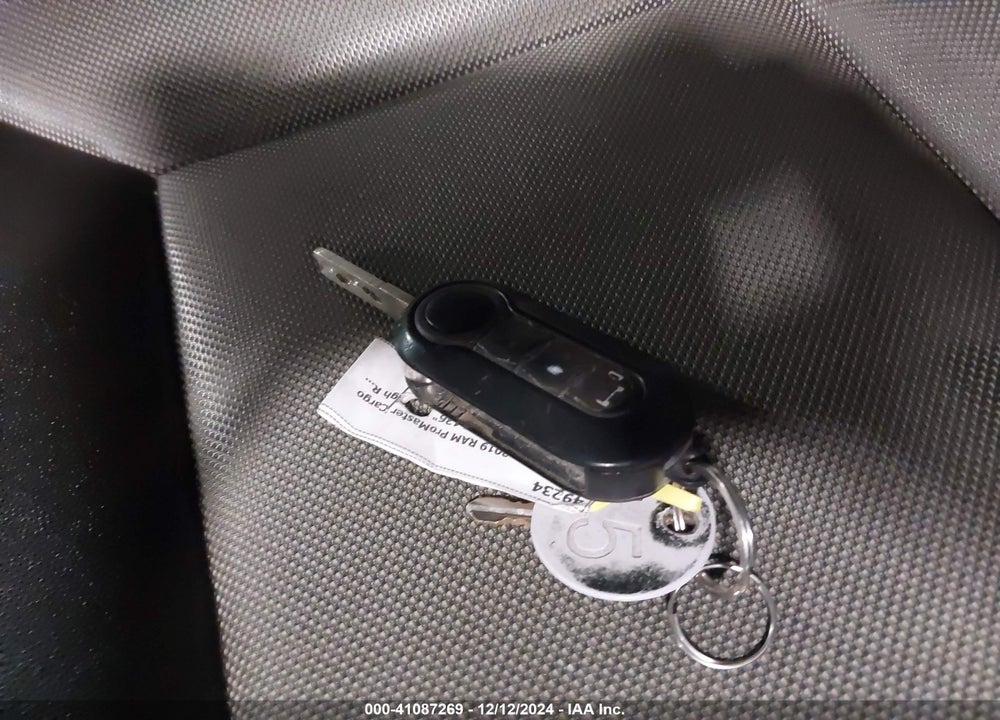 2019 RAM PROMASTER 2500 HIGH ROOF 136 WB VIN: 3C6TRVCG8KE525754