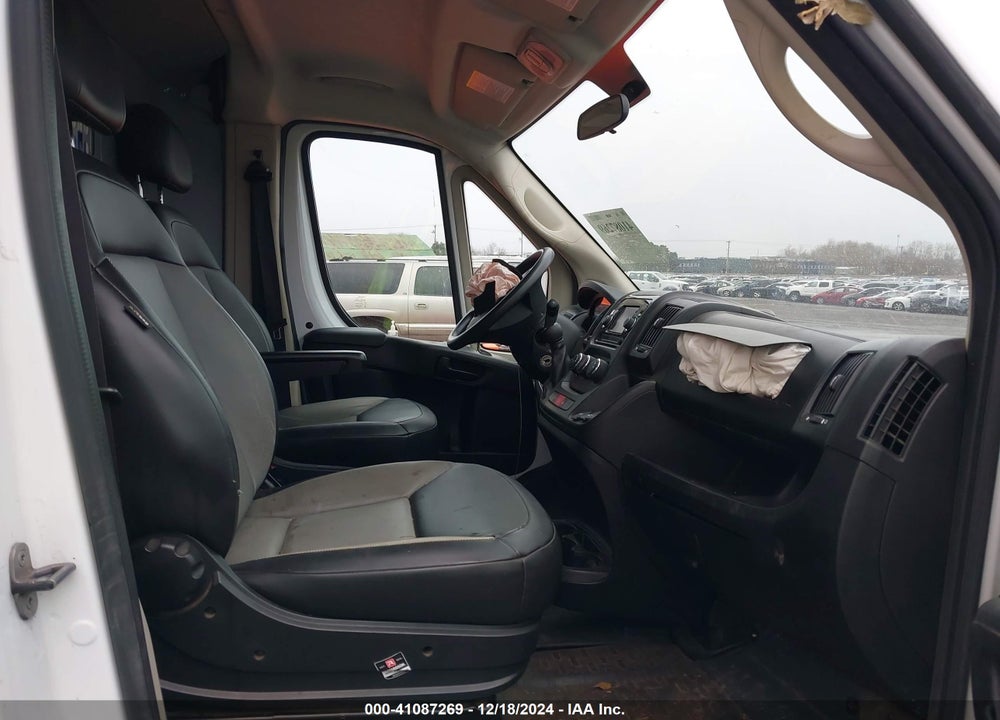 2019 RAM PROMASTER 2500 HIGH ROOF 136 WB VIN: 3C6TRVCG8KE525754