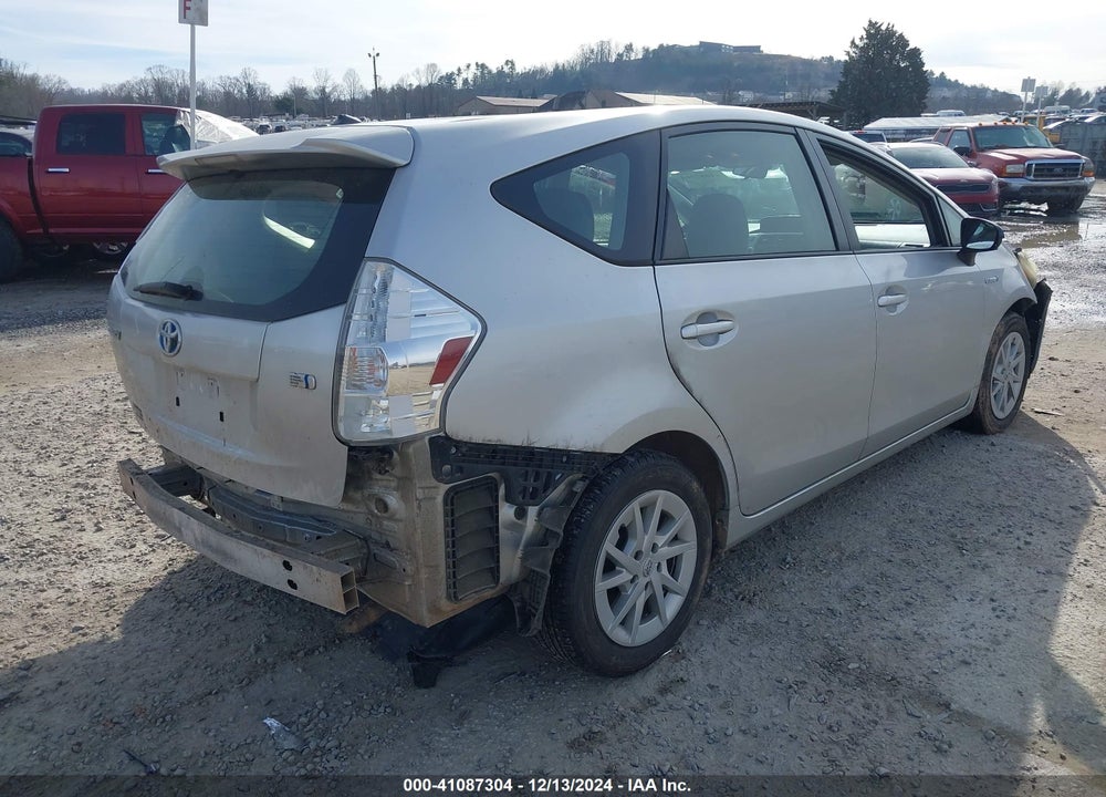 2012 TOYOTA PRIUS V TWO VIN: JTDZN3EU4C3057889