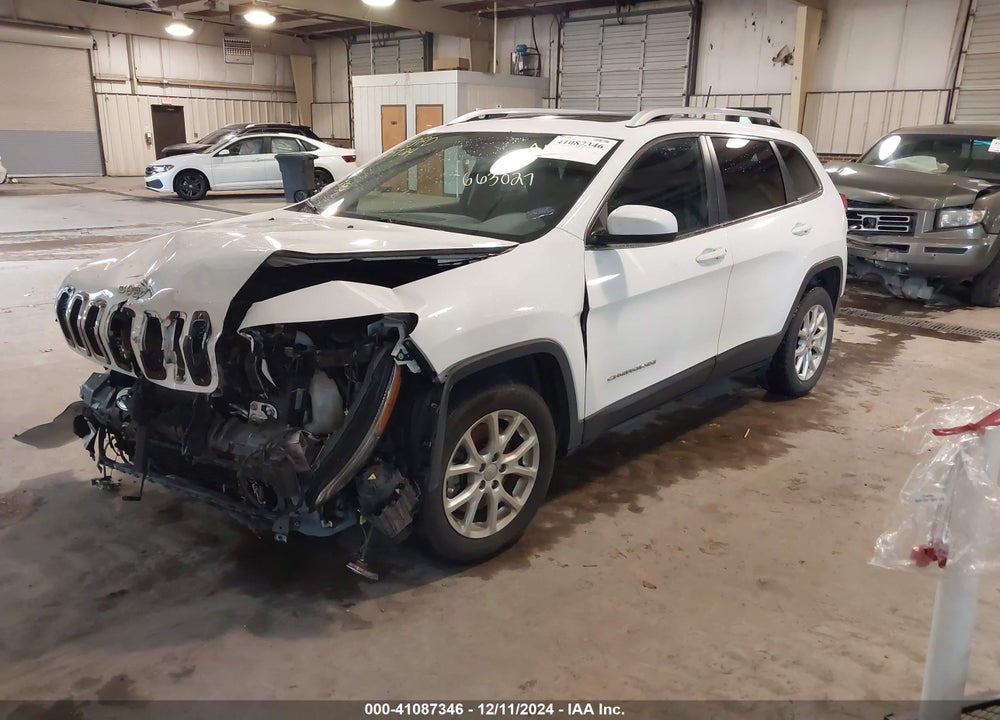2017 JEEP CHEROKEE LATITUDE FWD VIN: 1C4PJLCB8HW663027