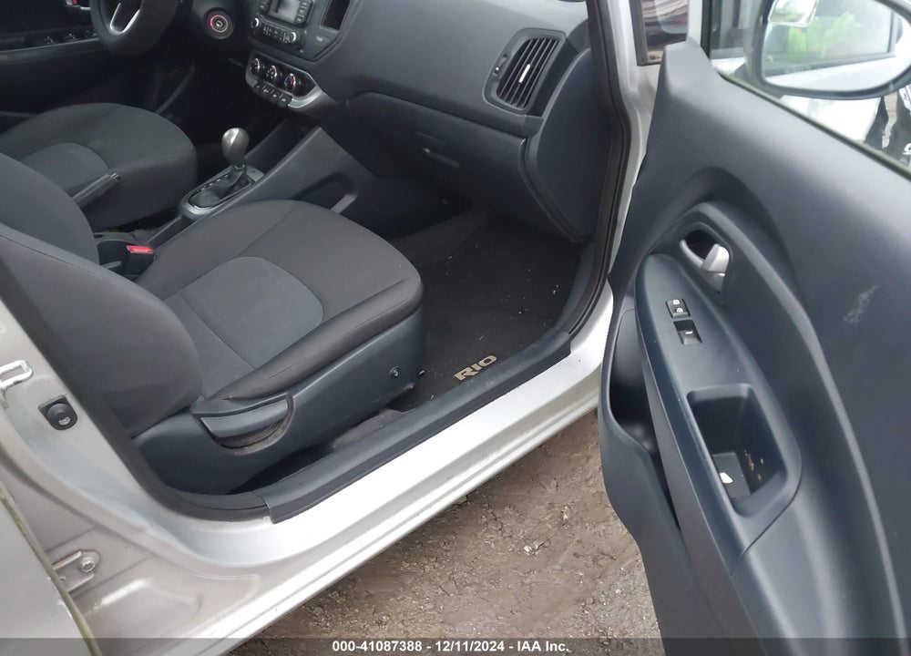 2015 KIA RIO LX VIN: KNADM5A37F6494548