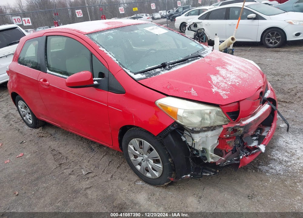 2013 TOYOTA YARIS L VIN: JTDJTUD34DD571089