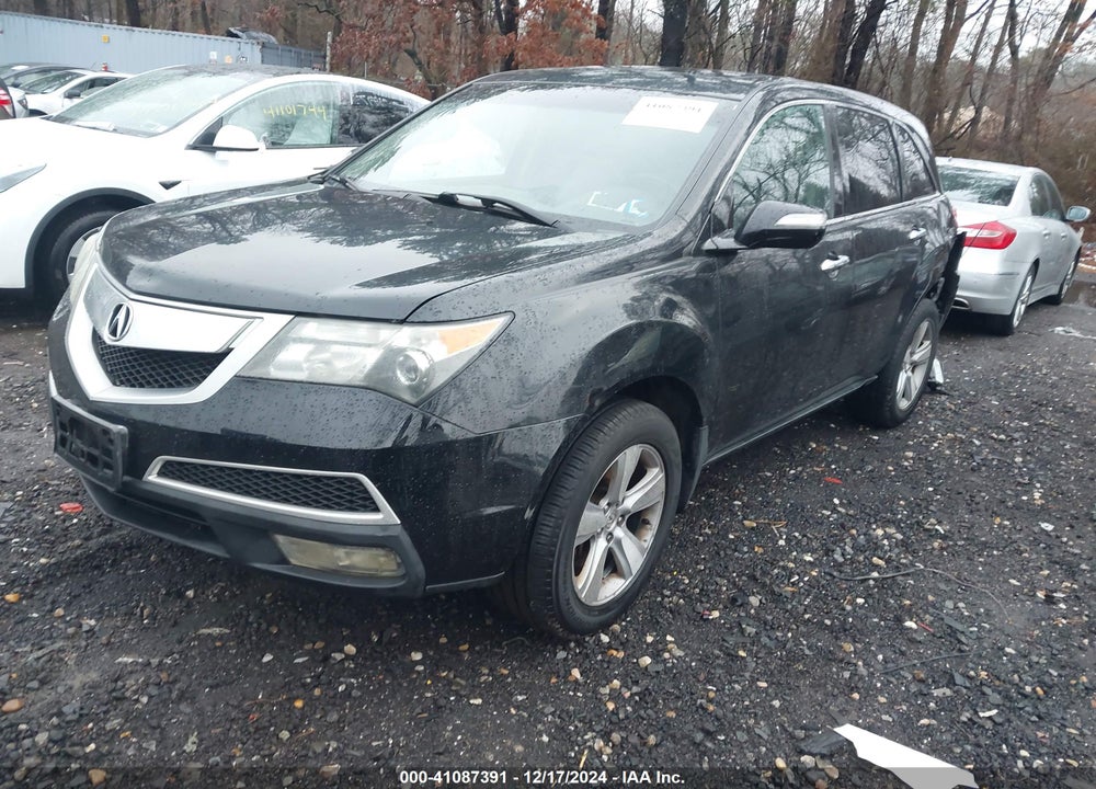 2011 ACURA MDX VIN: 2HNYD2H28BH547244