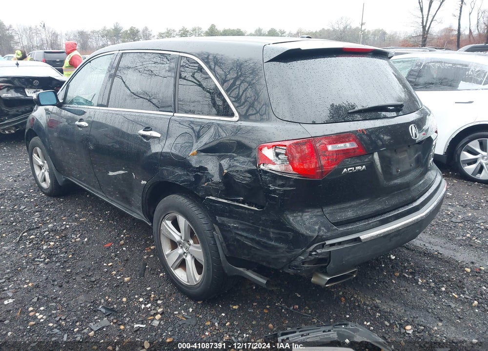 2011 ACURA MDX VIN: 2HNYD2H28BH547244