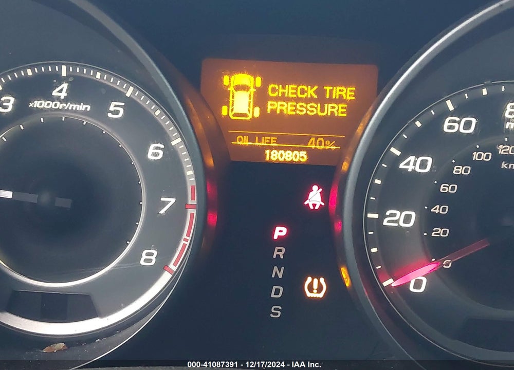 2011 ACURA MDX VIN: 2HNYD2H28BH547244