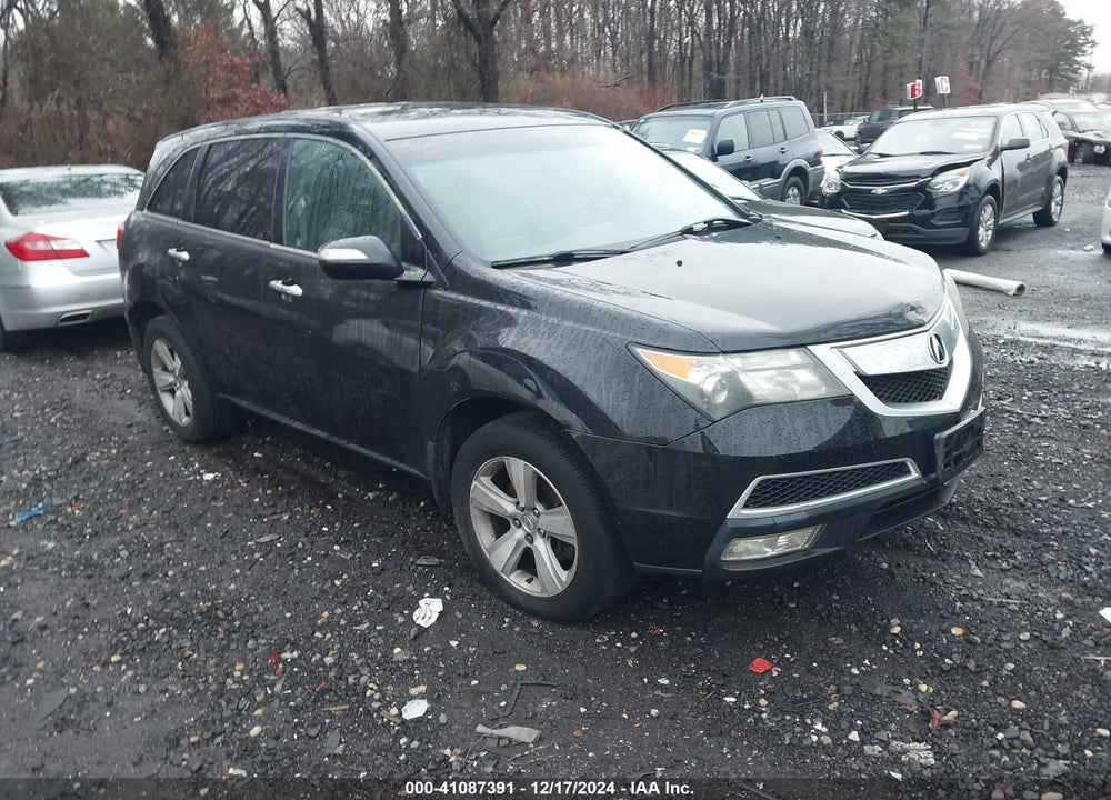 2011 ACURA MDX VIN: 2HNYD2H28BH547244
