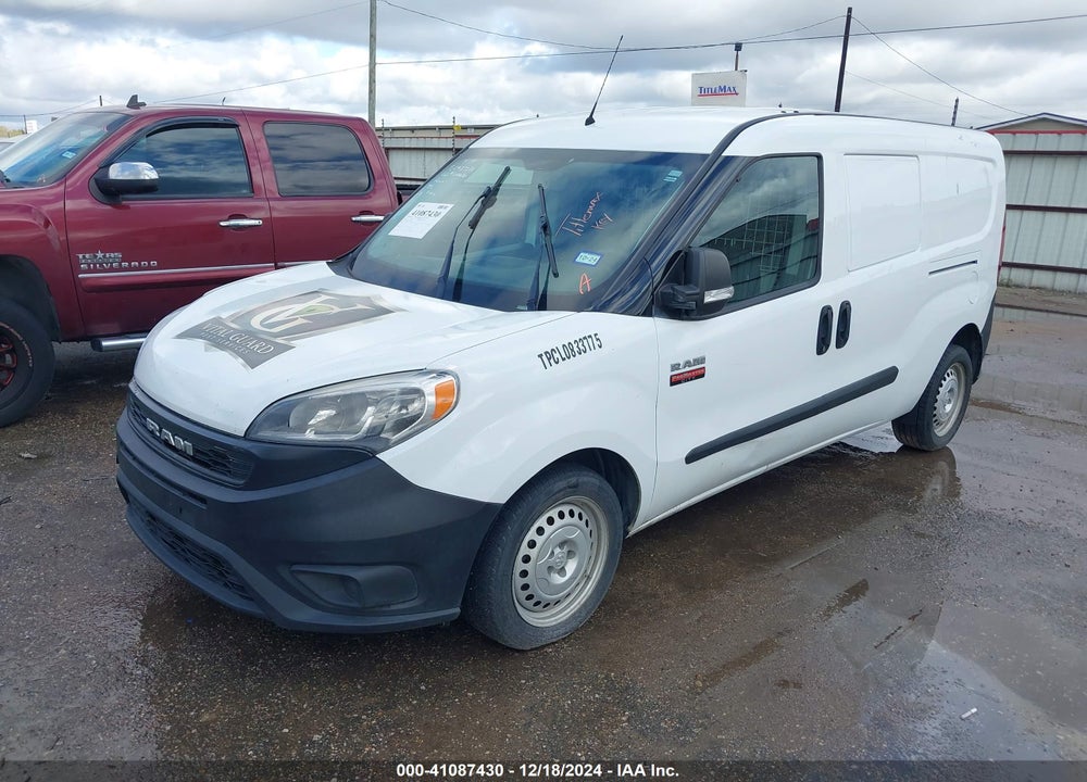 2021 RAM PROMASTER CITY TRADESMAN VIN: ZFBHRFAB1M6U40620