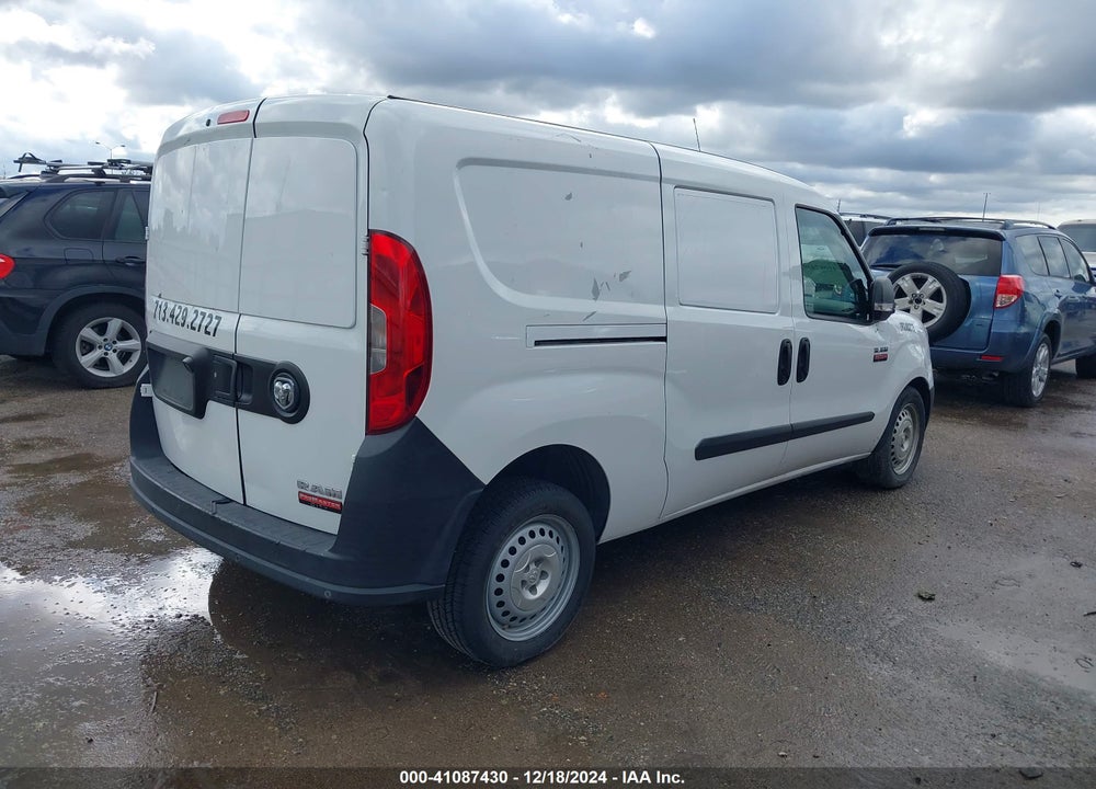 2021 RAM PROMASTER CITY TRADESMAN VIN: ZFBHRFAB1M6U40620