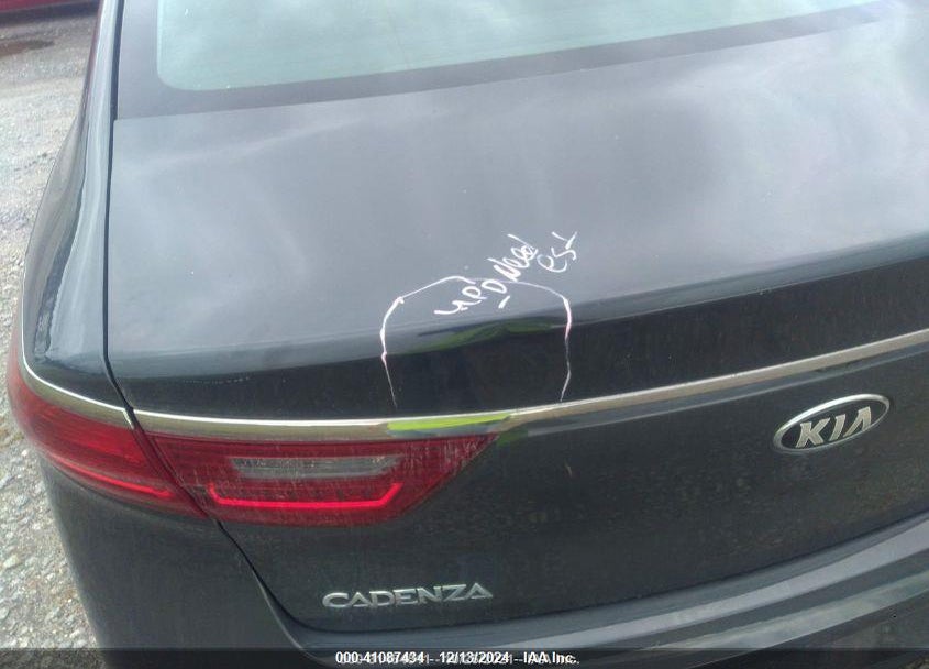 2017 KIA CADENZA TECHNOLOGY VIN: KNALC4J10H5064408