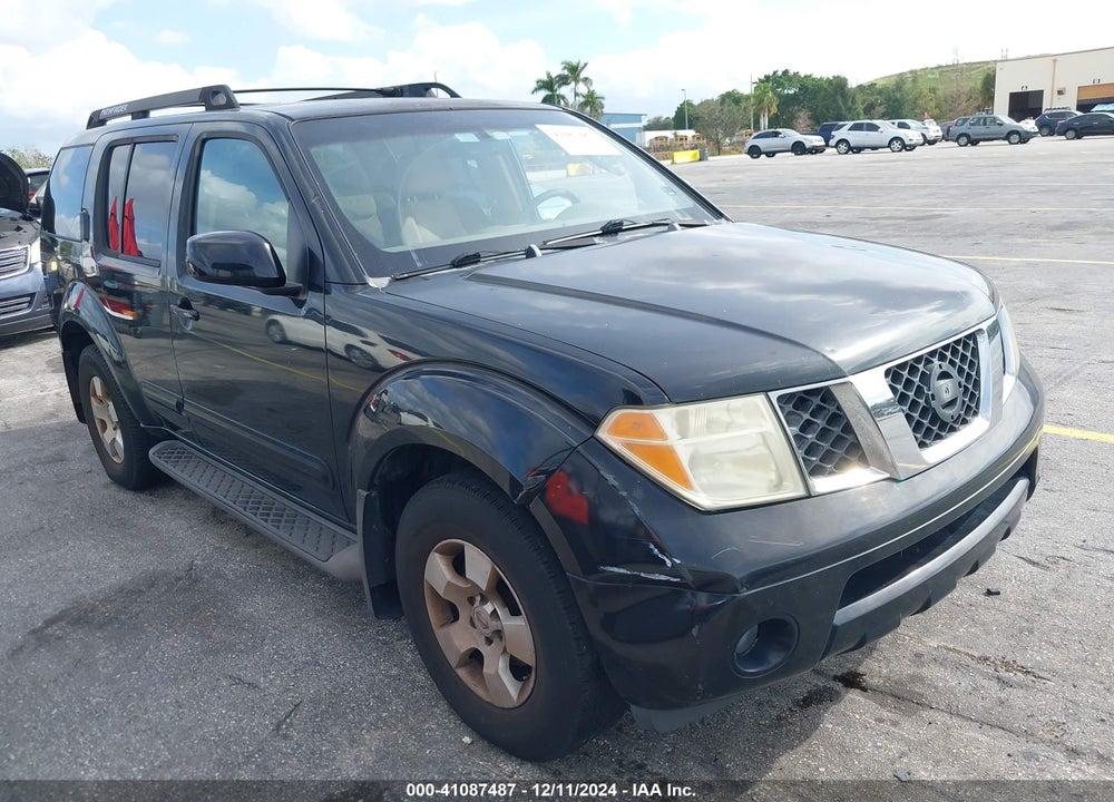2007 NISSAN PATHFINDER SE VIN: 5N1AR18U27C609800