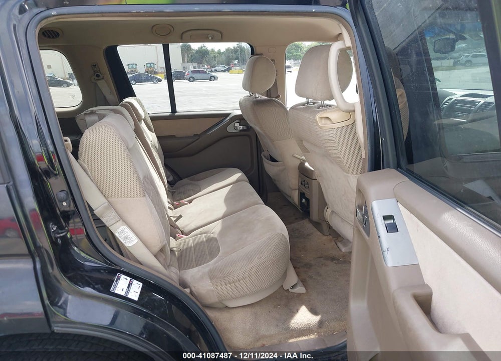 2007 NISSAN PATHFINDER SE VIN: 5N1AR18U27C609800
